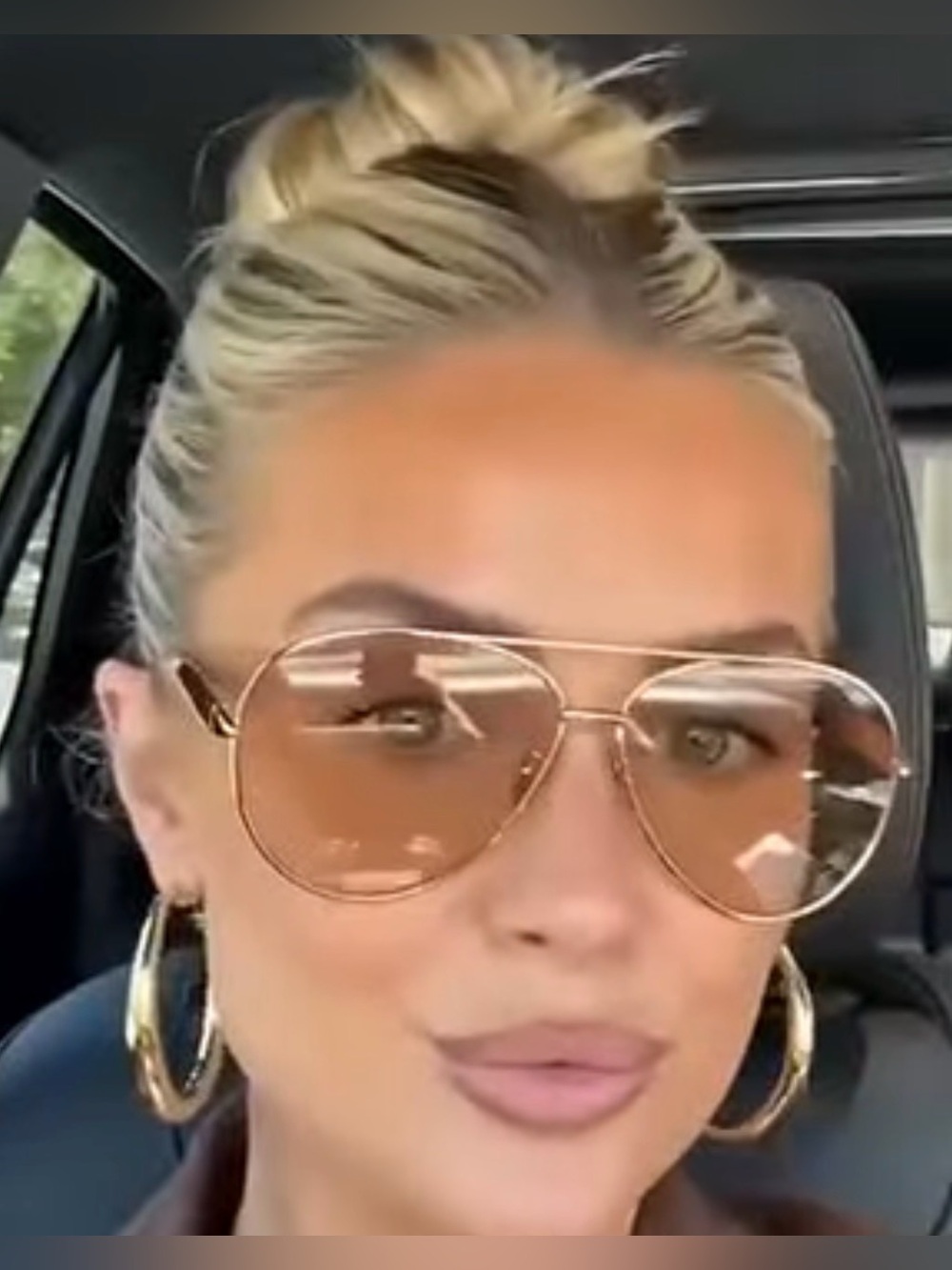 New Golden Aviator Sunglasses